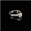 Image 3 : 2.6 DWT 14 KT Wht Gold Diamond Ring Sz: 8.5