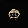 Image 2 : 2.1 DWT 10 KT Gold Ring w/ Diamond Sz: 7