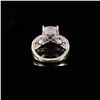 Image 2 : 3.9 DWT 10 KT Wht Gold Diamond Ring Sz: 8