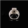 Image 2 : 3.4 DWT 10 KT Wht Gold Diamond Ring Sz: 7