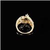 Image 2 : 3.4 DWT 10 KT Gold Diamond Ring Sz: 7