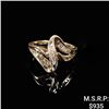 Image 1 : 1.9 DWT 10 KT Gold Ring w/ Diamond Sz: 8