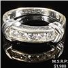 Image 1 : 2.2 DWT 14 KT Gold Ring w/ Diamonds Sz: 5.5