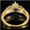 Image 2 : 2.4 DWT 14 KT Gold Diamond Ring Sz: 6.5