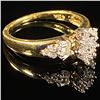 Image 3 : 2.4 DWT 14 KT Gold Diamond Ring Sz: 6.5