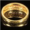 Image 2 : 2.4 DWT 14 KT Gold Ring w/ Gems & Diam Sz:6.5