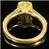 Image 2 : 2.6 DWT 14 KT Gold Diamond Ring Sz: 6.5