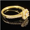 Image 3 : 2.6 DWT 14 KT Gold Diamond Ring Sz: 6.5