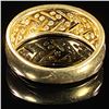 Image 2 : 1.9 DWT 14 KT Gold Ring w/ Diamond Linings Sz:6
