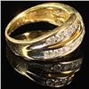 Image 3 : 3.3 DWT 14 KT Gold Ring w/ Diamond Sz: 6