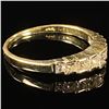 Image 3 : 2 DWT 14 KT Gold Ring w/ Diamonds Sz: 9.5