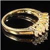 Image 3 : 2.6 DWT 14 KT Gold Ring w/ Diamonds Sz: 7