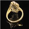 Image 2 : 3.1 DWT 10 KT Gold Diamond Ring: Size 7