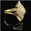 Image 3 : 3.1 DWT 10 KT Gold Diamond Ring: Size 7