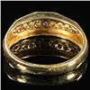 Image 2 : 3.3 DWT 14 KT Gold Ring w/ Diamonds Sz: 10