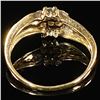 Image 2 : 2.3 DWT 14 KT Gold Diamond Ring Sz: 7.5