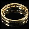 Image 2 : 1.9 DWT 14 KT Gold Ring w/ Diamond Sz: 7