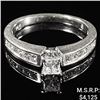 Image 1 : 2.3 DWT 14 KT Gold Diamond Ring Sz: 7