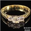 Image 1 : 1.8 DWT 14 KT Gold Diamond Ring Sz: 7.5