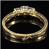 Image 3 : 1.8 DWT 14 KT Gold Diamond Ring Sz: 7.5