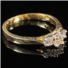 Image 4 : 1.8 DWT 14 KT Gold Diamond Ring Sz: 7.5