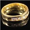 Image 3 : 2.2 DWT 14 KT Gold Ring /w Diamonds Sz: 5
