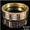 Image 1 : 2.5 DWT 14 KT Gold Ring /w Diamonds Sz: 7