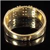 Image 2 : 2.5 DWT 14 KT Gold Ring /w Diamonds Sz: 7