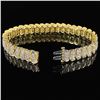 Image 2 : 9.8 DWT 10 KT Gold Bracelet /w Diamonds