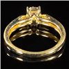 Image 2 : 1.6 DWT 10 KT Gold Diamond Ring Sz: 7