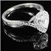 Image 3 : 1.9 DWT 14 KT Wht Gold Diamond Ring Sz: 5
