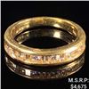 Image 1 : 3.3 DWT 14 KT Gold Ring w/ Diamond Sz: 9.5