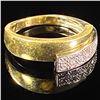 Image 3 : 2 DWT 14 KT Gold w/ Diamond Ring Sz: 5