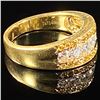 Image 3 : 3.7 DWT 14 KT Gold w/ Diamond Ring Sz: 7
