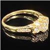 Image 3 : 1.8 DWT 14 KT Gold w/ Diamond Ring Sz: 6.5