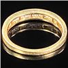 Image 2 : 0.9 DWT 10 KT Gold w/ Diamond Ring Sz: 4.5