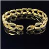 Image 2 : 26.8 DWT 14 KT Gold w/ Diamonds Bracelet