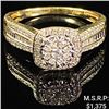 Image 1 : 1.7 DWT 10 KT Gold w/ Diamond Ring Sz: 6.5