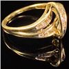 Image 3 : 1.8 DWT 10 KT Gold w/ Diamond Ring Sz: 6.5
