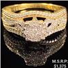 Image 1 : 1.8 DWT 10 KT Gold w/ Diamond Ring Sz: 7