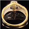 Image 2 : 1.8 DWT 10 KT Gold w/ Diamond Ring Sz: 7