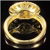Image 2 : 2.9 DWT 14 KT Gold w/ Diamonds & Gems Ring Sz:5.5