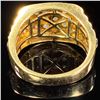 Image 2 : 5.6 DWT 10 KT Gold w/ Diamond Ring Sz: 9.5