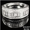 Image 1 : 2.5 DWT 10 KT Wht Gold w/ Diamond Ring Sz:7.5
