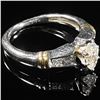 Image 3 : 2.5 DWT 14 KT Wht Gold w/ Diamond Ring Sz:6