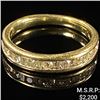 Image 1 : 2 DWT 10 KT Gold w/ Diamond Ring Sz: 6.5