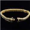 Image 2 : 3.9 DWT 14 KT Gold w/ Diamonds Bracelet