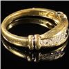 Image 3 : 2.6 DWT 14 KT Gold w/ Diamond Ring Sz: 7