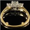 Image 2 : 2.2 DWT 14 KT Gold w/ Diamonds Ring Sz: 4