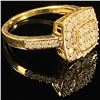 Image 3 : 2.5 DWT 10 KT Gold w/ Diamond Ring Sz: 8.5